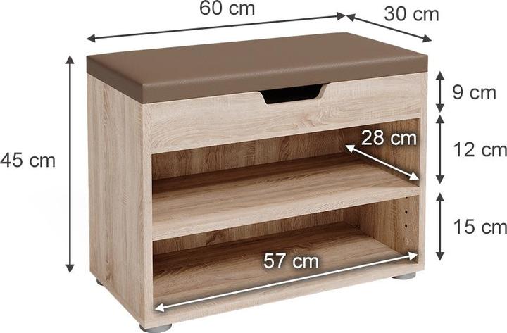 Immagine prodotto Vicco Rolfe (60 x 30 x 45 cm)