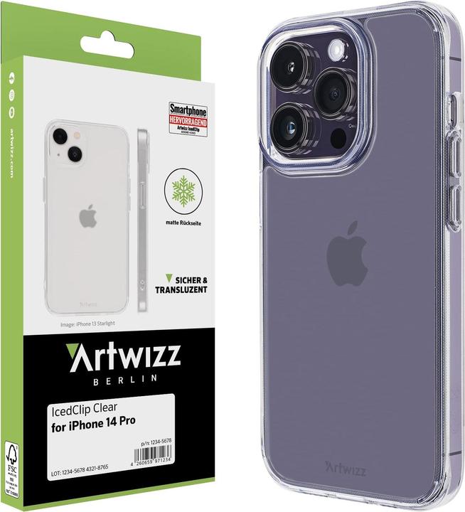 Actual product image Artwizz IcedClip Case (Apple iPhone 14 Pro)