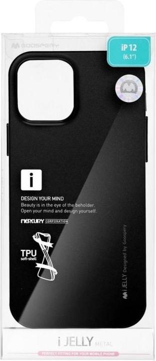 Actual product image Goospery Back panel cover MERCURY case i-JELLY for SAMSUNG A13 5G / A04S black (Samsung Galaxy A04S, Samsung Galaxy A13 5G)