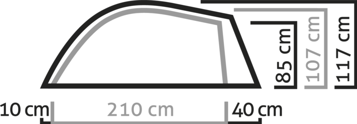 Actual product image Salewa Litetrek III (Dome tent, 2.60 kg, 3 persons)