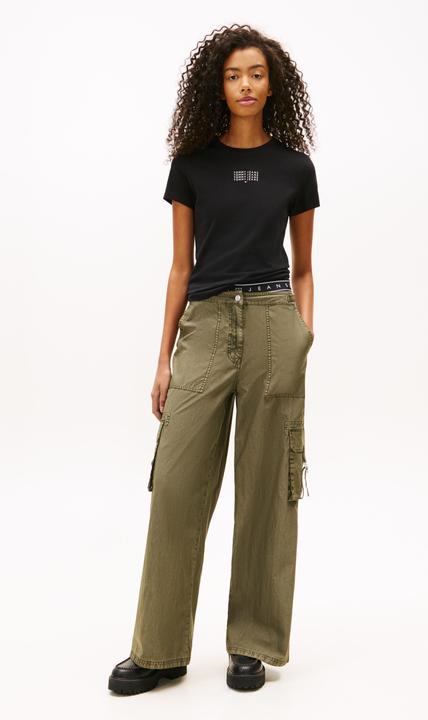 Produktbild Tommy Jeans Tjw Slim Multi Linear Ss Tee (L)