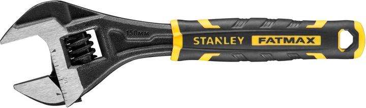 Image du produit Stanley FATMAX Clé à molette réglable 6 avec poignée bimatière pour un confort et un contrôle élevés (24 mm, 18 mm, 11 mm, 12 mm, 20 mm, 19 mm, 3 mm, 15 mm, 13 mm, 6 mm, 21 mm, 7 mm, 14 mm, 4 mm, 8 mm, 10 mm, 23 mm, 22 mm, 17 mm, 9 mm, 16 mm, 5 mm)