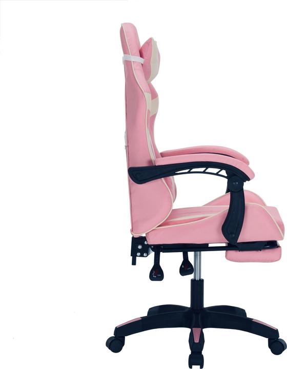 Produktbild HTI-Living Gaming Stuhl Krit Eco Pink-Weiss