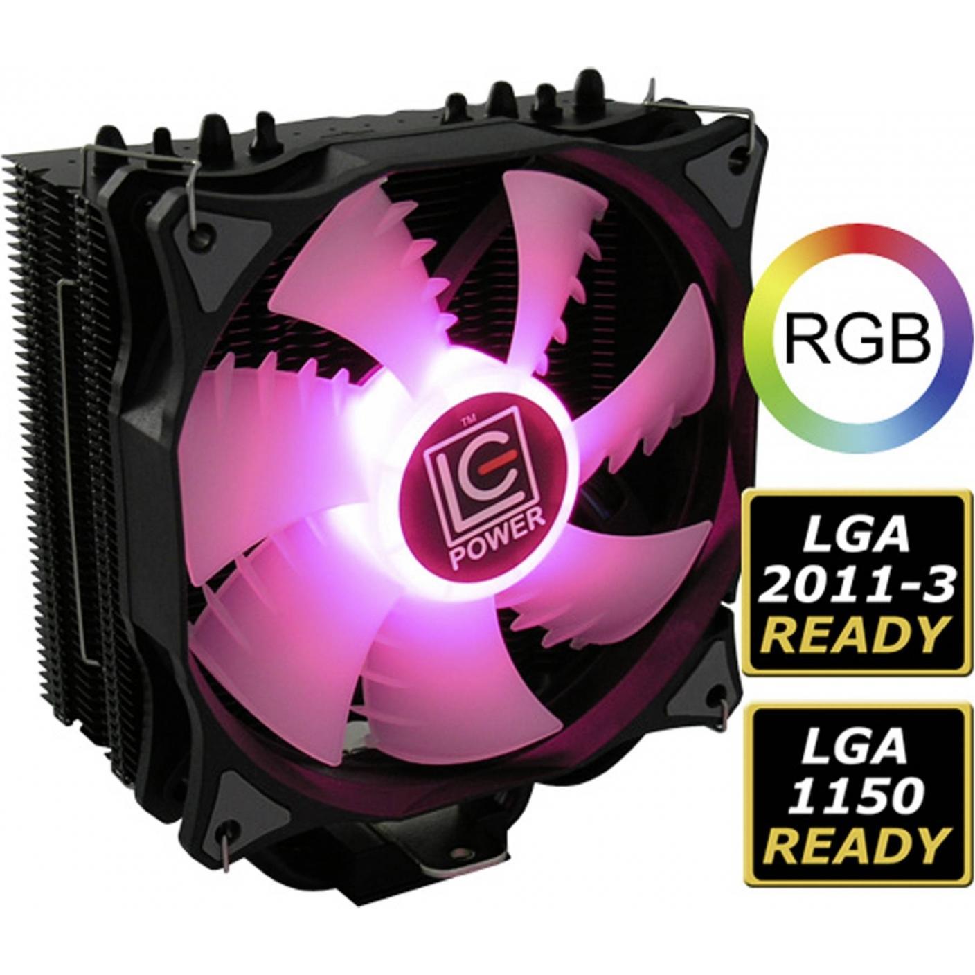 Thumbnail - LC-Power Cosmo Cool (152 mm), CPU Kühler, Schwarz, Weiss