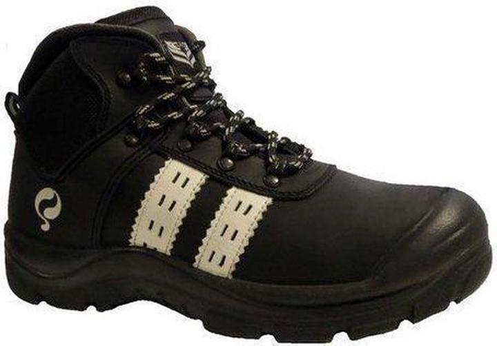 Quick Schnelle Arbeitsschuhe - Birmingham - S3 High - Schwarz - Grösse 46 (S3, 46)