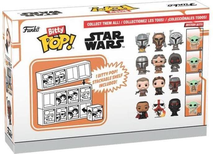 Actual product image Funko Bitty POP! Mandalorian - The Mandalorian™, Bitty Pop! Kuiil™, Bitty Pop! Offworld Jawa™, und e