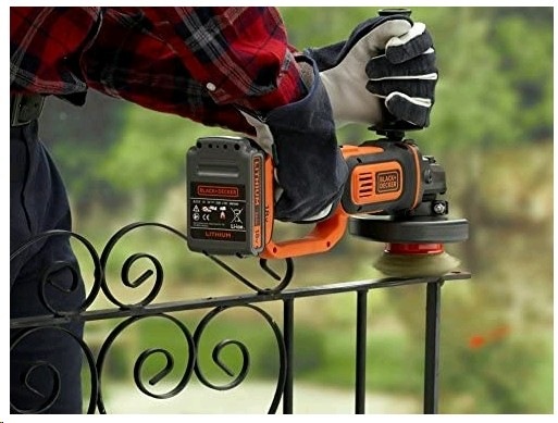 Immagine prodotto Black & Decker Smerigliatrice angolare a batteria BCG720M1 (125 mm)