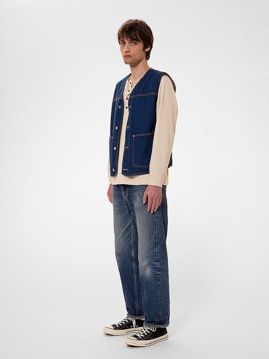 Immagine prodotto Nudie Jeans Gilet di jeans HARRY RINSE (L)