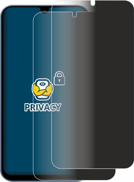 Actual product image BROTECT Anti-spy privacy film Blue light protection film (2 Piece, Samsung Galaxy A15 5G)