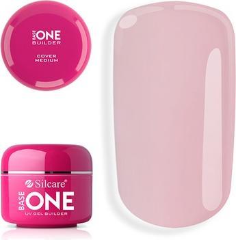 Actual product image Silcare UV Base One Cover Medium żel do paznokci 50g (UV gel varnish)