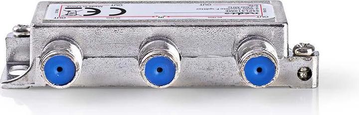 Immagine prodotto Nedis Splitter satellitare | 5 - 2400 MHz | 11,5 dB | Numero di ingressi: 1 | Numero di uscite: 4 | I (CAT5)