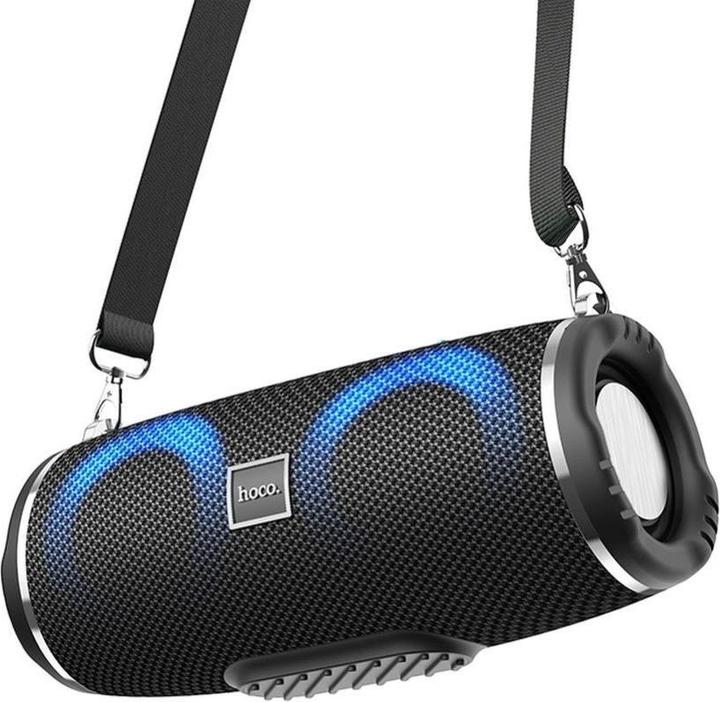 Produktbild Hoco - Wireless Speaker Sports (HC12) - Bluetooth 5.0, Shoulder Strap, 10W - Black (2 h)