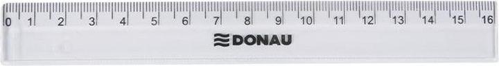 Image du produit Donau Règle 16cm, poche suspendue, claire (17.50 cm, Matières plastiques)
