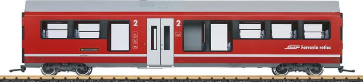 LGB 33100G Carrozza centrale per unità multipla RhB ABe 4/16 Capricorn (Traccia IIG)