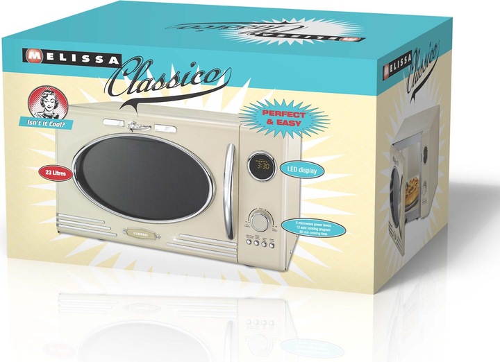 Produktbild Melissa Retro Mikrowellengrill (CH-Stecker, 23 l)