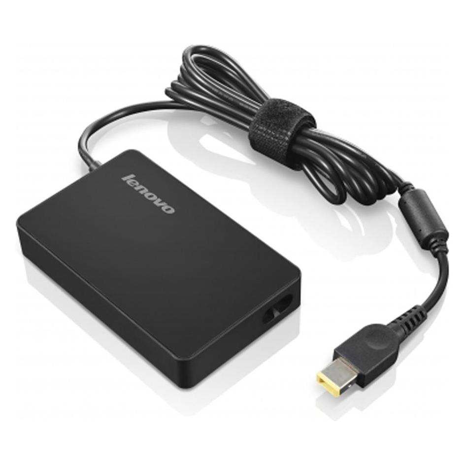 Lenovo AC Adapter 65W Slim ThinkPad (slim tip) (65 W), Notebook Netzteil, Schwarz