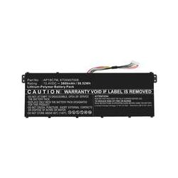 Thumbnail - CoreParts Battery for Acer Notebook (3800 mAh), Notebook Akku, Schwarz