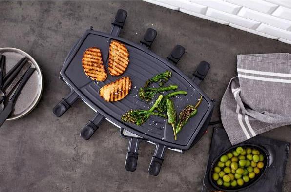 Produktbild F&H Group Nordic Sense - Raclette 8 pers. 1000 watt - Black (12226)