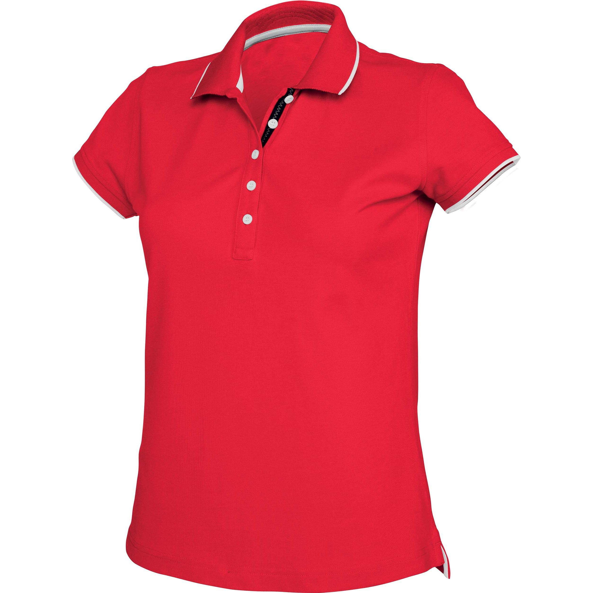 Kariban, Damen, Shirt, maille piquée, Mehrfarbig, (XL)