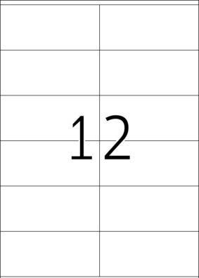 Actual product image HERMA Universal labels A4
