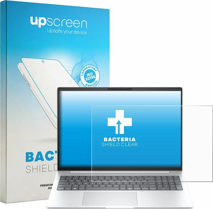 Produktbild upscreen Schutzfolie für HP EliteBook 8 G2i 16" Displayschutz Displayschutzfolie Folie Klar antibakteriell (16", 16:10)
