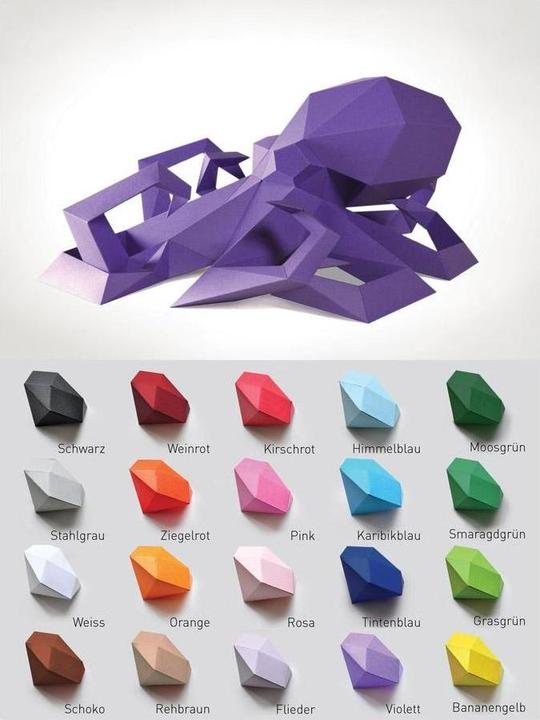 Image du produit Liebesreh Kit de bricolage pieuvre marron
