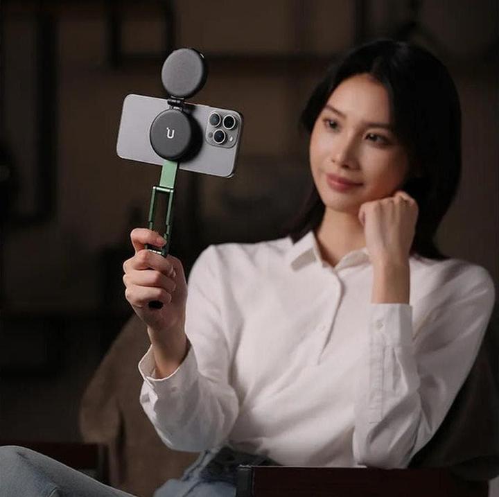 Immagine prodotto Ulanzi MA60 Mini MagSafe-Tripod Foldable - Silver (Metallo)