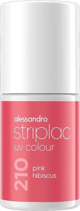 Image du produit Alessandro International Striplac UV Colour Pink Hibiscus 6.5 ml (Hibiscus rose)
