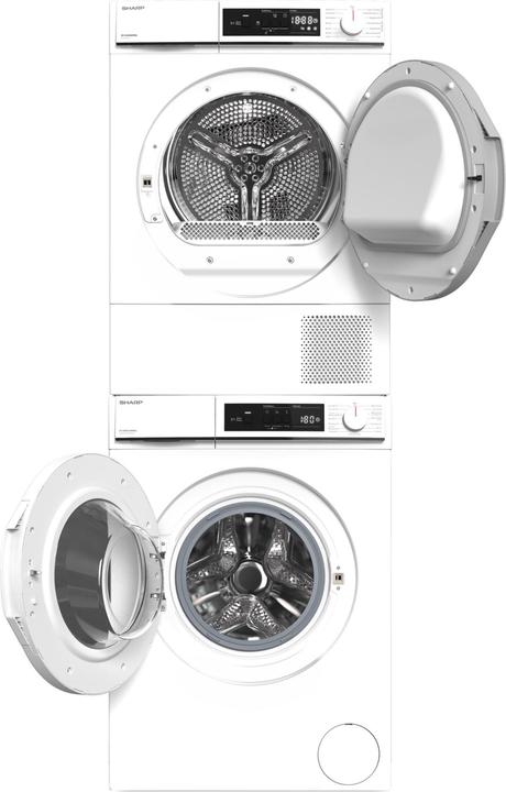 Produktbild Sharp Waschturm  WW3 (8 kg, Links, Rechts)