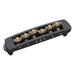 Schaller STM Bridge black chrome, Zubehör Instrumente, Schwarz
