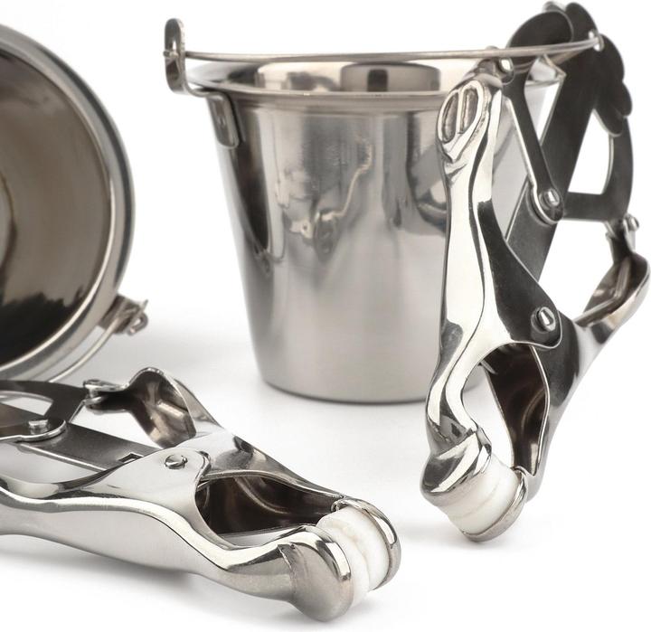Produktbild Mr. Steel Nipple Clamps with Buckets