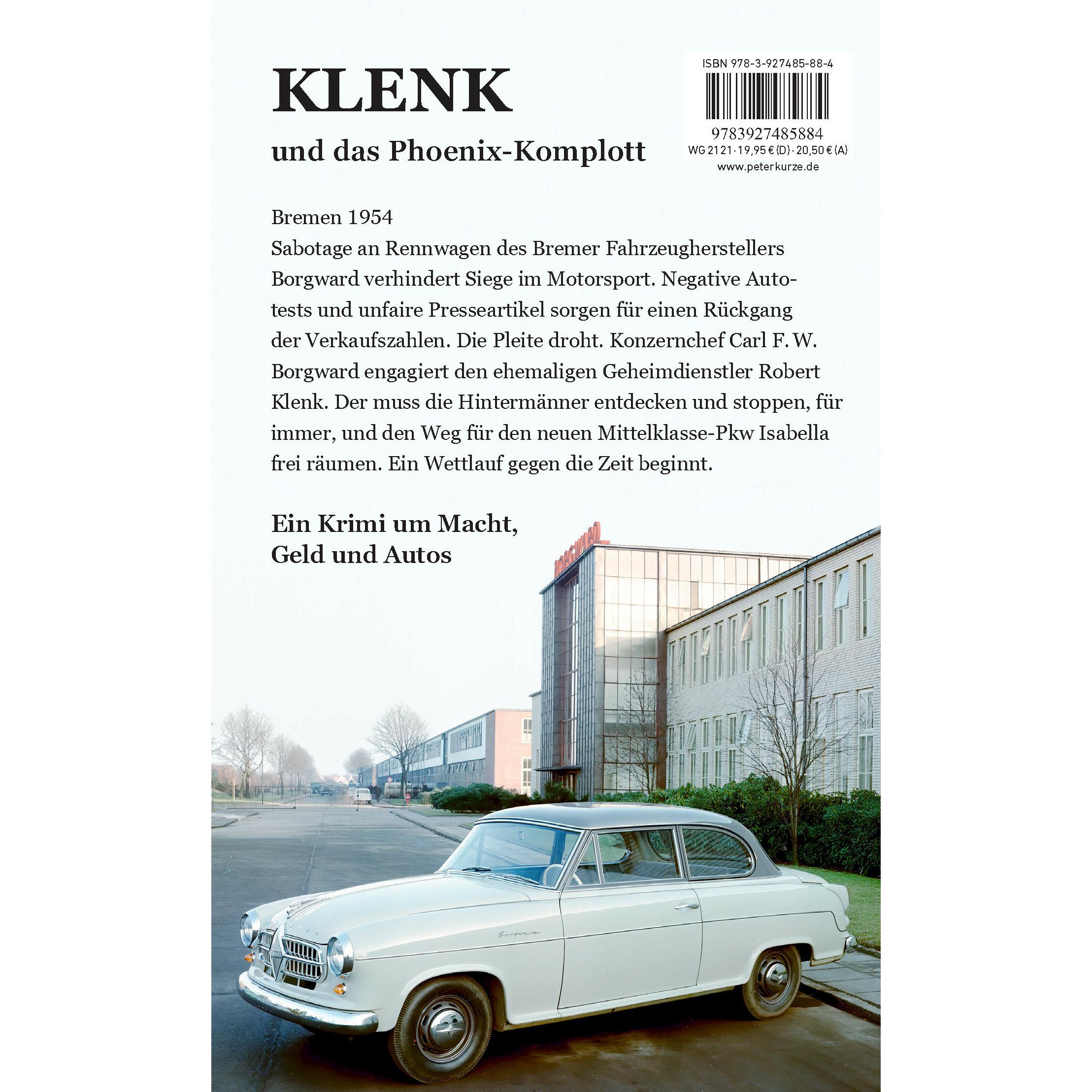 Thumbnail - Klenk und das Phoenix-Komplott, Belletristik von Peter Kurze