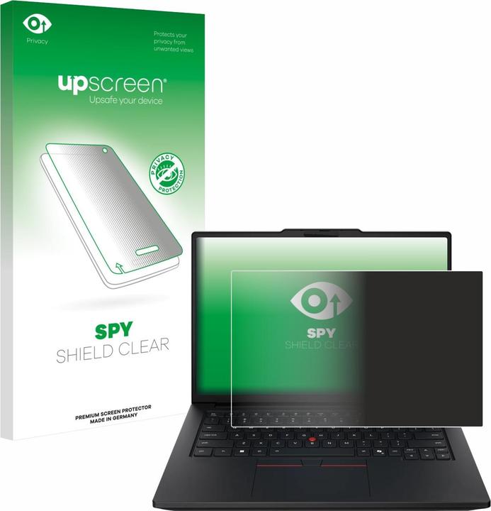 upscreen Sichtschutzfolie für Lenovo ThinkPad P14s Gen 7 14" Anti-Spy Privacy Folie Blaulicht-Schutz (14", 16:10)