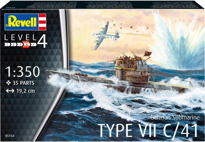 Actual product image Revell German Submarine Type VII C/41