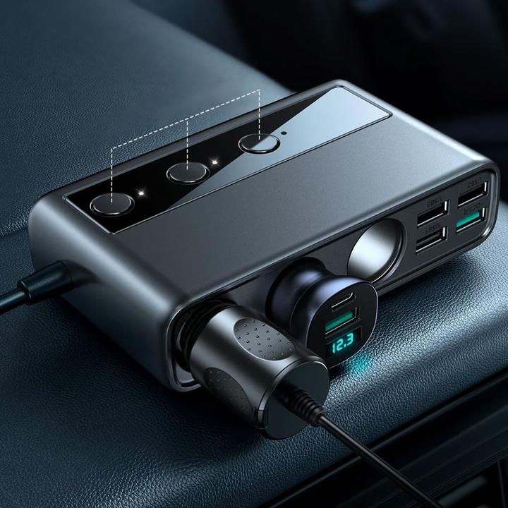 Actual product image Joyroom Multiport Car Cigarette Lighter