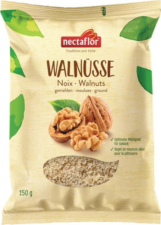 Produktbild Nectaflor Walnusskerne gemahlen (150 g, 6 Stk.)