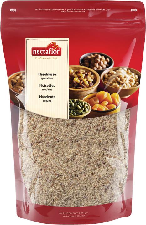 Actual product image Nectaflor Hazelnuts ground (1000 g)