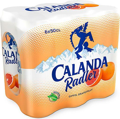 Actual product image Calanda Radler Grapefruit (24 x 50 cl)