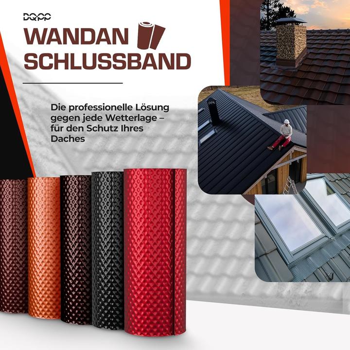 Produktbild Dq-PP Wandanschlussband, Graphit (300 mm)