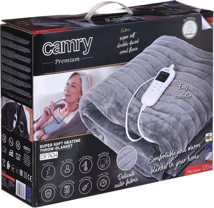 Actual product image Camry CR-7434 (160 x 180 cm)