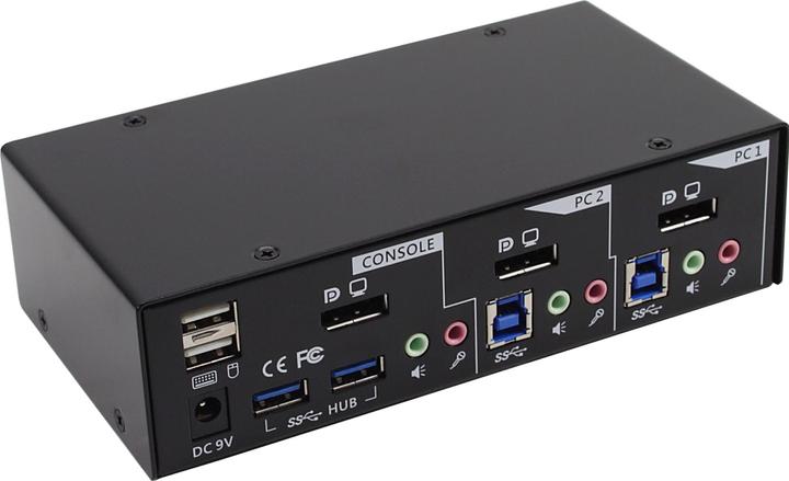 Immagine prodotto InLine Interruttore da tavolo KVM