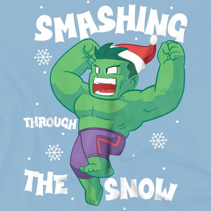 Produktbild Hulk Smashing Through The Snow Sweatshirt (116)