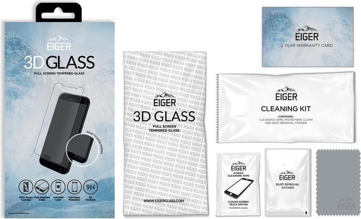 Actual product image Eiger Mountain Glass Clear Edge (1 Piece, Samsung Galaxy A5 (2017))