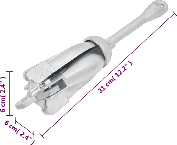 Produktbild vidaXL Faltanker
