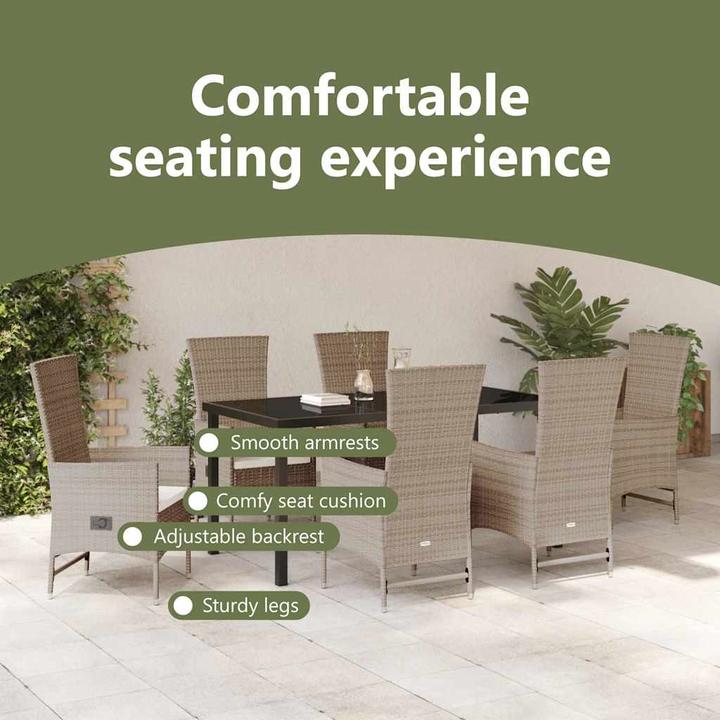 Actual product image vidaXL Gartenset