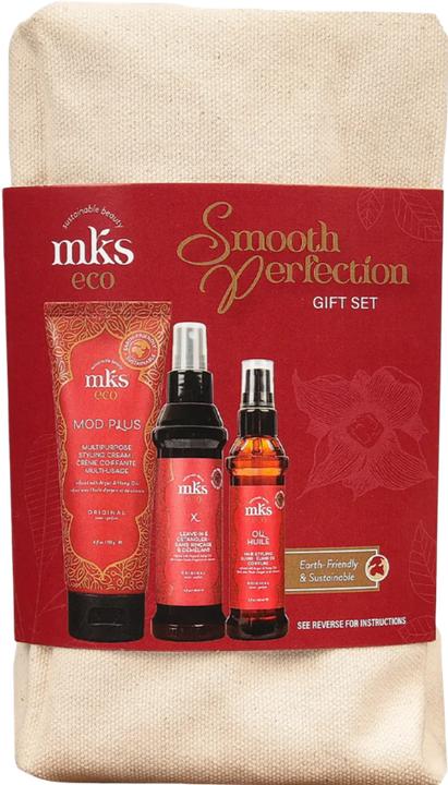 Produktbild MKS eco Glatte Perfektion Geschenkset (Haarpflege Set, Körperpflegeset)