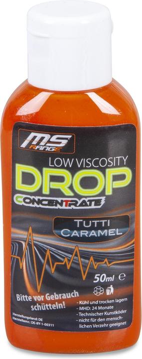 Produktbild MS Range Squeeze Drop Flavor Tutti Caramel 50ml 6 Stk. (5 cm)