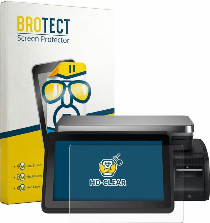 Produktbild BROTECT Schutzfolie für Bizerba Q1 expert 100 12.1" Displayschutz Displayschutzfolie Folie Klar Transparent