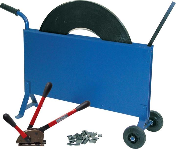 Banholzer & Wenz Stahlband-Umreifungsset fahrbar, 16mm (1000 Stk.)