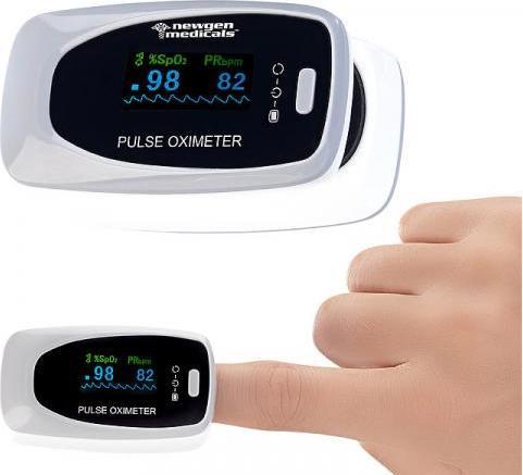 Actual product image Newgen medicals Finger pulse oximeter